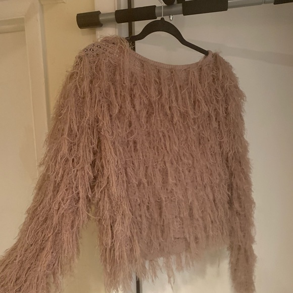 Pink fringe Sweater - Picture 4 of 4